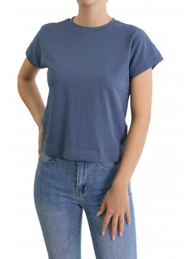 Maglia tinta unita girocollo Only